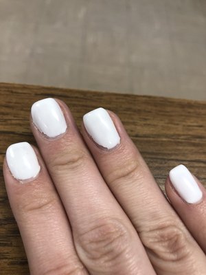 Tell me why my no chip gel nails chipped after one day?