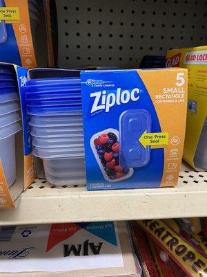 Ziploc Small Containers