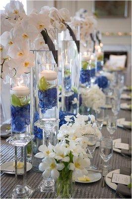 Wedding table settings