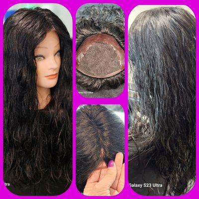 Primiun hair piece   22" for women.