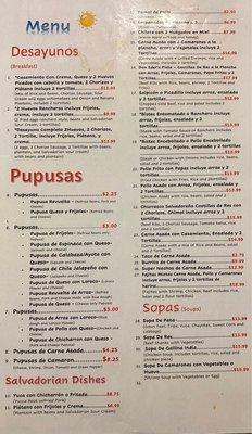 Menu Front