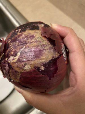 Bad red onion