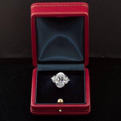 7.82 Carat D Flawless Oval and Heart Diamond Ring GIA Certified Type 2a