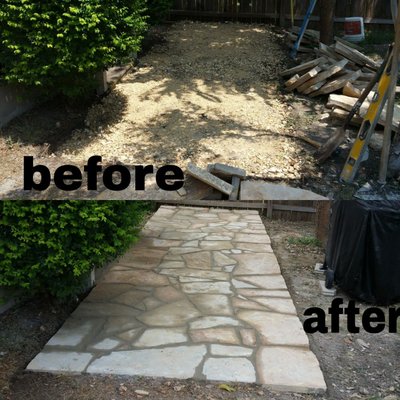 Flagstone job