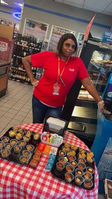 Circle K 7351 West Chandler Blvd. food sample Wednesday