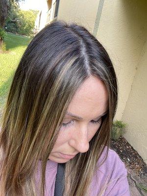 Early 2000's stripey highlights