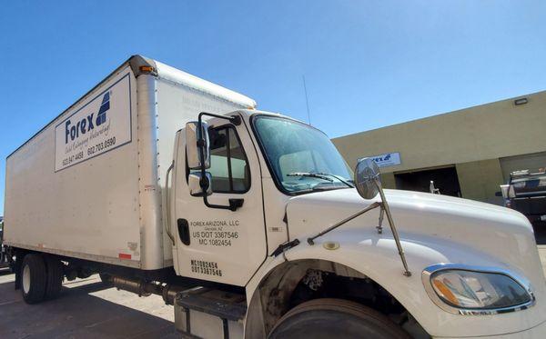 Forex Cargo AZ delivery truck