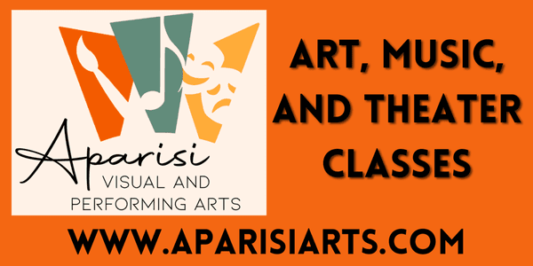 Art, Music, and Theater Classes
 www.AparisiArts.com