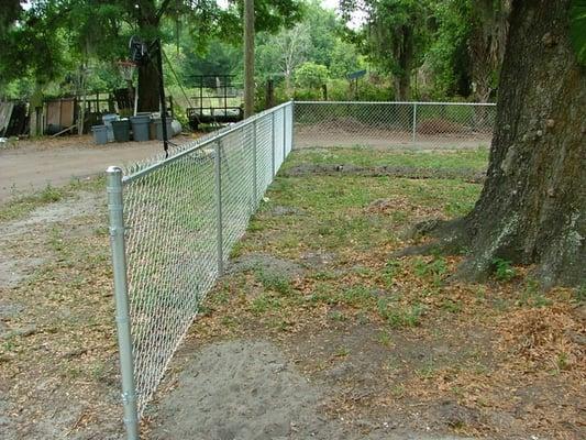 Galvanized Chain Link Fence