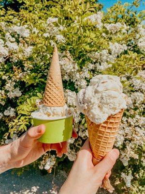 Key lime pie ice cream!