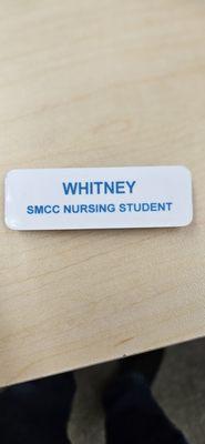 Student Name Plate