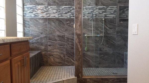 Custom Walk in Shower