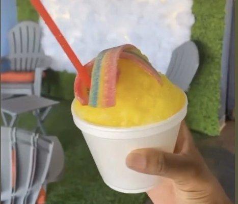 Hawaiian Pineapple Shaved Ice