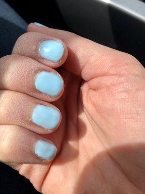 Gel manicure