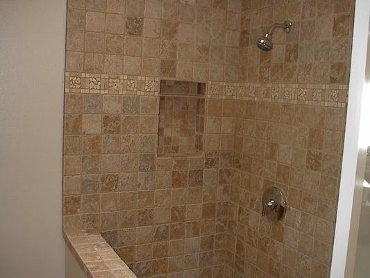 custom shower