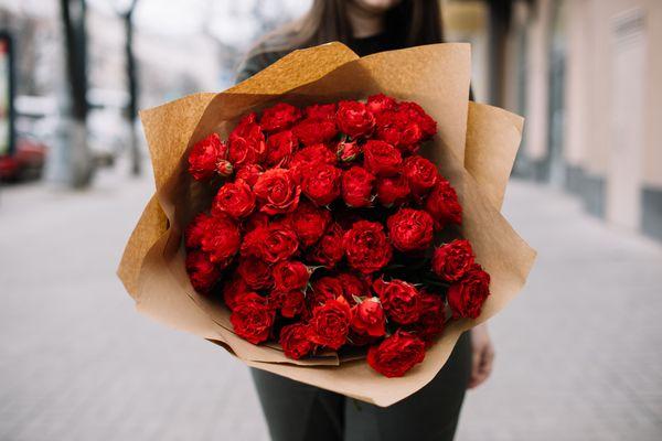 red carnations