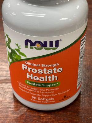 Clinical Strength Prostate Health is a combination of botanicals and nutrients that support a healthy prostate gland.