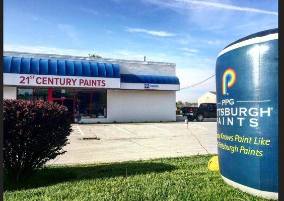 We are a certified PPG Paints dealer!