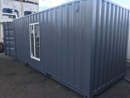 20' Shipping Container office modification