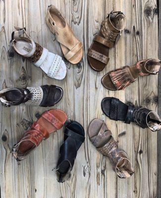 We always have a big selection of BedStu sandals!