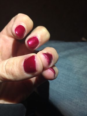 WORSE Manicure EVER!