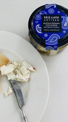 Buffalo feta cheese