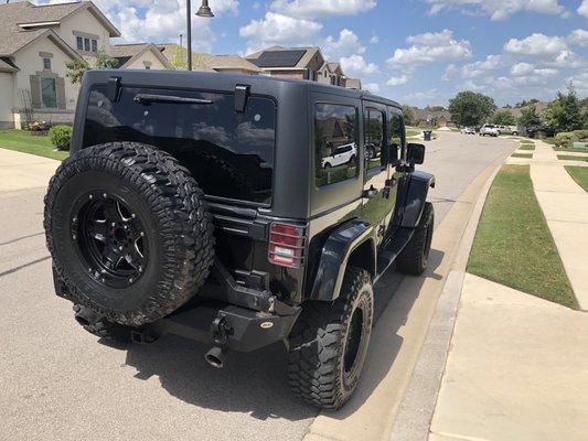 My daughter loves her new Jeep that I bought her. We traded in her Ford Fusion.