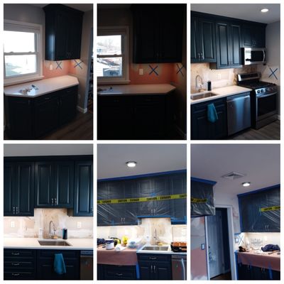 Kitchen remodel and Cabinet installation