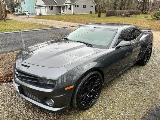 2010 Camaro, Full detail with paint correction and ceramic coating.