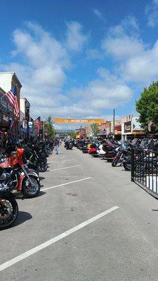 Downtown Sturgis 2019