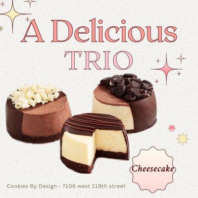 Cheesecake Trio