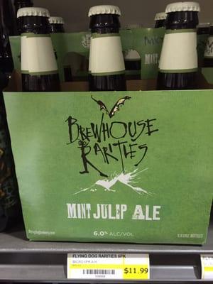 Mint julep ale --- YES PLEASE!