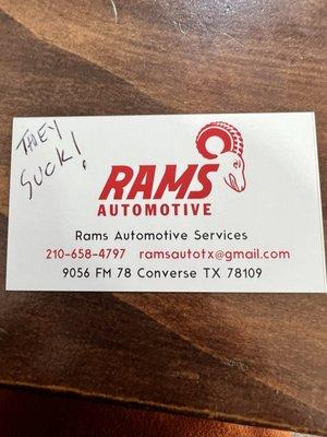 Ram's Automotive Services