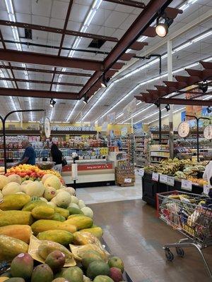 Inside Seafood City Supermarket, Union City, CA.