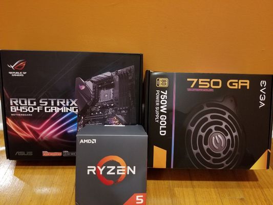 Desktop Components for an AMD Gaming Build