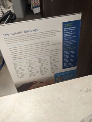 Therapeutic massage