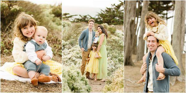 San Francisco Lands end family photography session