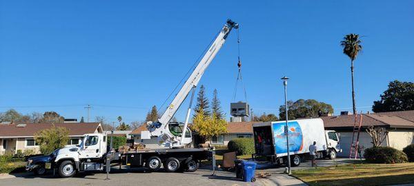 AC Unit Going On The Roof