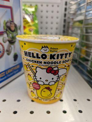 Hello Kitty chicken noodle soup