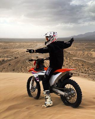 A dirt bike rental in Las Vegas