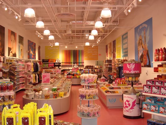 Inside the Jersey Shore store!