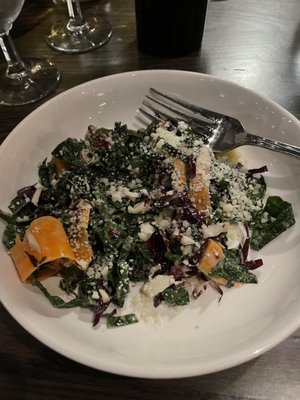 Kale Caesar Salad (appetizer share between 2 people, recommend)