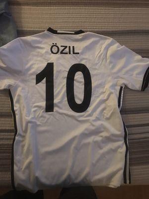 Soccer jersey with name and number