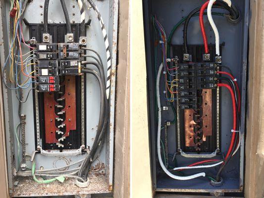 Panel reconditioning. It is important to update your electrical system to have the ability to distribute more power throughout your home.