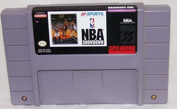 NBA Showdown (Super NES, 1993).