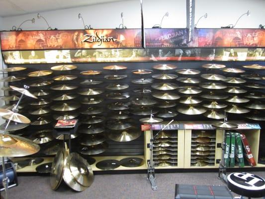 Zildjian Cymbal Wall