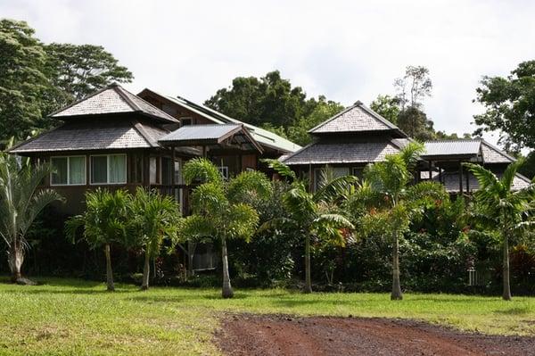 Main House & Huts