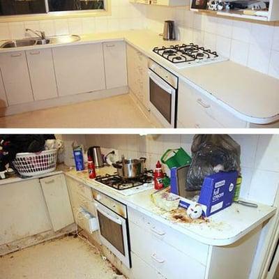 This is how your kitchen would look ikie after we have been there.