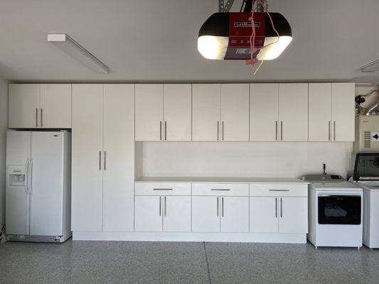 Garage Cabinets, countertops