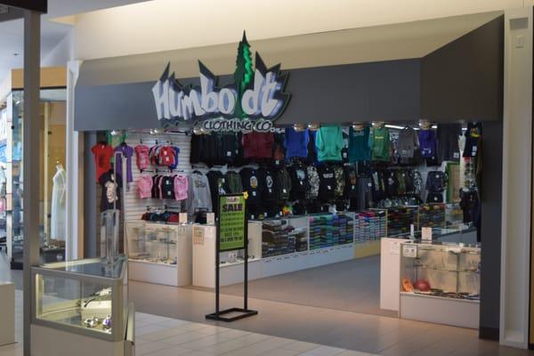 Our Eureka location is at Bayshore Mall. This is the Original Humboldt Clothing Company established in 2002.